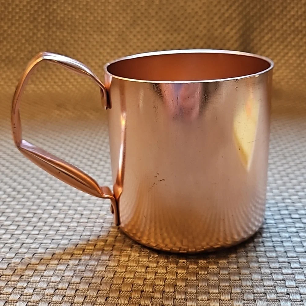 1982 Vintage Smirnoff Vodka Moscow Mule Copper Mug.